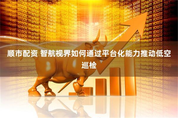 顺市配资 智航视界如何通过平台化能力推动低空巡检